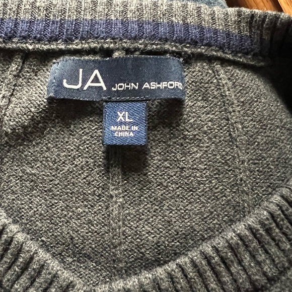 John Ashford - Men’s Dark Gray Sweater - Size Extra Large - Very Good Condition - Picture 6 of 8